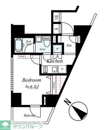 ブライズ駒澤の物件間取画像